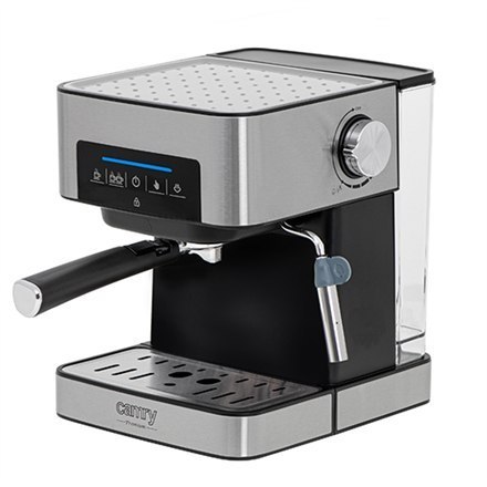 Camry | Ekspres do kawy espresso i cappuccino | CR 4410 | Ciśnienie pompy 15 bar | Wbudowany spieniacz do mleka | Półautomatyczn Camry | Ekspres do kawy espresso i cappuccino | CR 4410 | Ciśnienie pompy 15 bar | Wbudowany spieniacz do mleka | Półautomatyczn