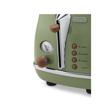 Delonghi | CTOV 2103.GR | Moc 900 W | Zielony Delonghi | CTOV 2103.GR | Moc 900 W | Zielony