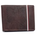 Duży, patriotyczny portfel męski z systemem RFID