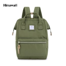 Zielony, pojemny plecak na laptopa z portem USB - Himawari
