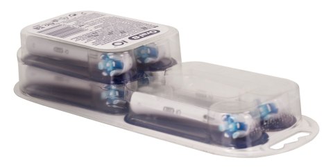 Braun Końcówki Oral-B EB6 iO Ultimate Clean Białe Braun Końcówki Oral-B EB6 iO Ultimate Clean Białe