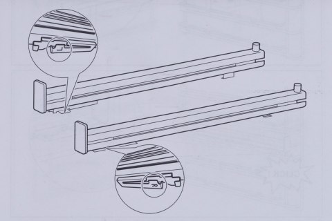 Prowadnice teleskopowe AEG ELECTROLUX TR1LV Prowadnice teleskopowe AEG ELECTROLUX TR1LV