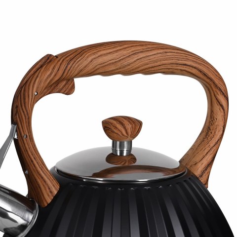 PROMIS CZAJNIK 3,0 L, ANTONIO, CZARNY, DREWNIANA R PROMIS CZAJNIK 3,0 L, ANTONIO, CZARNY, DREWNIANA R