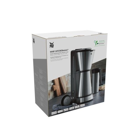 Ekspres przelewowy WMF KITCHENminis 412260011 (870W; kolor srebrny) Ekspres przelewowy WMF KITCHENminis 412260011 (870W; kolor srebrny)