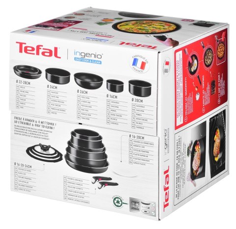 Zestaw garnków TEFAL Ingenio Easy Cook Clean 13ele. Zestaw garnków TEFAL Ingenio Easy Cook Clean 13ele.