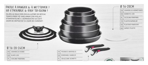 Zestaw garnków TEFAL Ingenio Easy Cook Clean 13ele. Zestaw garnków TEFAL Ingenio Easy Cook Clean 13ele.