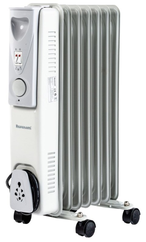 Grzejnik olejowy Ravanson OH-07 (1500W; 7; kolor szary) Grzejnik olejowy Ravanson OH-07 (1500W; 7; kolor szary)