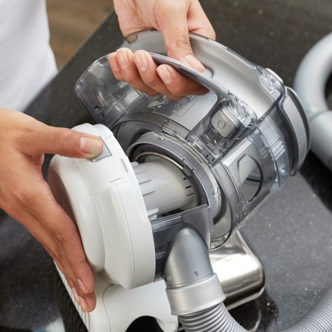Odkurzacz akumulatorowy Black&Decker DustBuster Flexi PD1820L-QW (kolor srebrny) Odkurzacz akumulatorowy Black&Decker DustBuster Flexi PD1820L-QW (kolor srebrny)