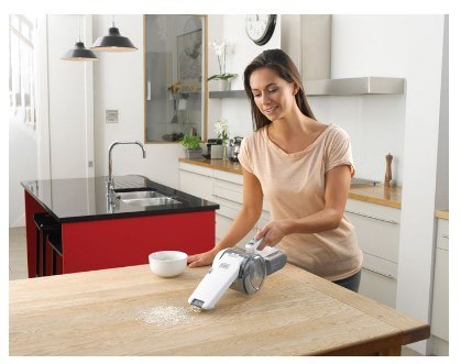 Odkurzacz bezworkowy, ręczny Black&Decker Pivot PV1820L-QW (35W; kolor biały) Odkurzacz bezworkowy, ręczny Black&Decker Pivot PV1820L-QW (35W; kolor biały)