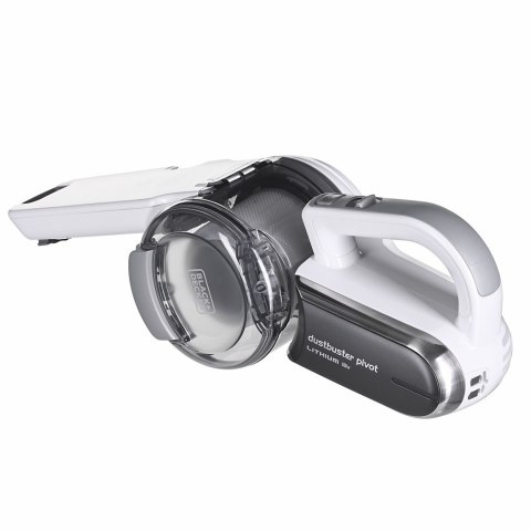 Odkurzacz bezworkowy, ręczny Black&Decker Pivot PV1820L-QW (35W; kolor biały) Odkurzacz bezworkowy, ręczny Black&Decker Pivot PV1820L-QW (35W; kolor biały)