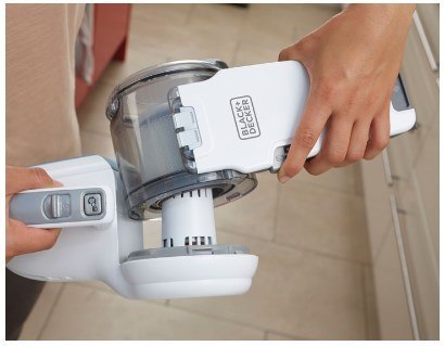 Odkurzacz bezworkowy, ręczny Black&Decker Pivot PV1820L-QW (35W; kolor biały) Odkurzacz bezworkowy, ręczny Black&Decker Pivot PV1820L-QW (35W; kolor biały)