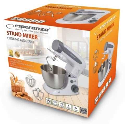 Robot kuchenny planetarny Esperanza COOKING ASSISTANT EKM024 (800W) Robot kuchenny planetarny Esperanza COOKING ASSISTANT EKM024 (800W)