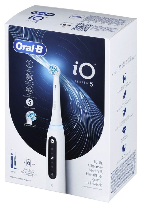 Braun Oral-B Szczoteczka elektryczn iO5 Quite White Braun Oral-B Szczoteczka elektryczn iO5 Quite White