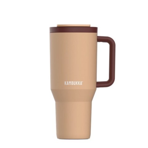 Kubek termiczny z teleskopową słomką Kambukka Rio Tumbler 950ml Almond Dream Kubek termiczny z teleskopową słomką Kambukka Rio Tumbler 950ml Almond Dream