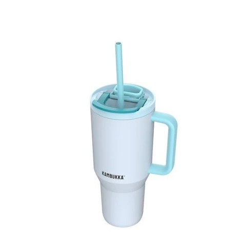 Kubek termiczny z teleskopową słomką Kambukka Rio Tumbler 950ml Frosty Coconut Kubek termiczny z teleskopową słomką Kambukka Rio Tumbler 950ml Frosty Coconut