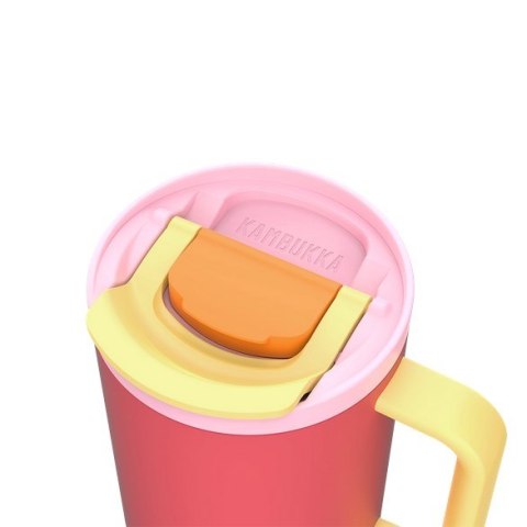 Kubek termiczny z teleskopową słomką Kambukka Rio Tumbler 950ml Pink Papaya Kubek termiczny z teleskopową słomką Kambukka Rio Tumbler 950ml Pink Papaya