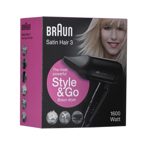 Suszarka do włosów BRAUN HD350 Suszarka do włosów BRAUN HD350