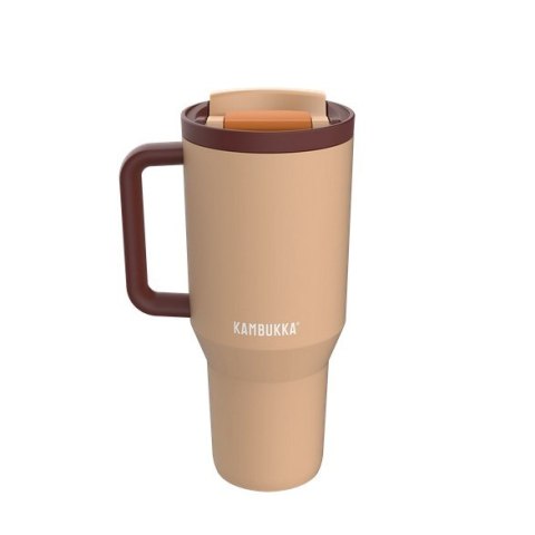 Kubek termiczny z teleskopową słomką Kambukka Rio Tumbler 950ml Almond Dream Kubek termiczny z teleskopową słomką Kambukka Rio Tumbler 950ml Almond Dream