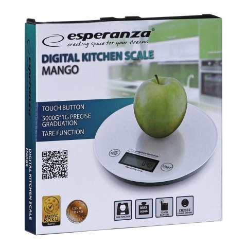 Waga kuchenna Esperanza Mango EKS003G (kolor zielony) Waga kuchenna Esperanza Mango EKS003G (kolor zielony)