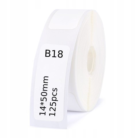 Etykiety termiczne Niimbot T14*50-125 White Etykiety termiczne Niimbot T14*50-125 White
