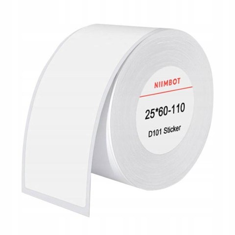 Etykiety termiczne Niimbot T25*60-110 White Etykiety termiczne Niimbot T25*60-110 White