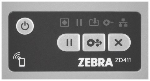 Zebra-drukarka etykiet ZD411D terniczna 203dpi Zebra-drukarka etykiet ZD411D terniczna 203dpi