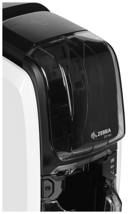 Zebra-drukarka kart ZC100, USB, windows driiver, cardStudio2.0, 200 kart PVC, ribbon YMCKO 200 Zebra-drukarka kart ZC100, USB, windows driiver, cardStudio2.0, 200 kart PVC, ribbon YMCKO 200