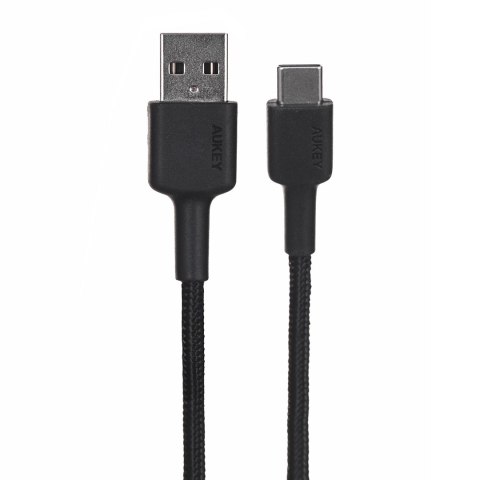 AUKEY CB-CD30 KABEL USB-C QC PD 0.9M 3A NYLON AUKEY CB-CD30 KABEL USB-C QC PD 0.9M 3A NYLON