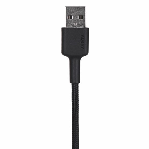 AUKEY CB-CD30 KABEL USB-C QC PD 0.9M 3A NYLON AUKEY CB-CD30 KABEL USB-C QC PD 0.9M 3A NYLON