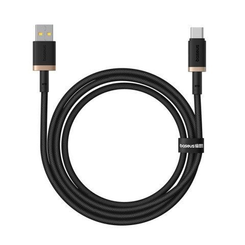 Kabel Baseus Dura USB-Typ C 60W 1m (czarno-złoty) Kabel Baseus Dura USB-Typ C 60W 1m (czarno-złoty)