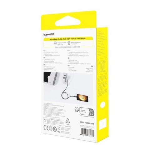 Kabel Baseus Dura USB-Typ C 60W 1m (czarno-złoty) Kabel Baseus Dura USB-Typ C 60W 1m (czarno-złoty)