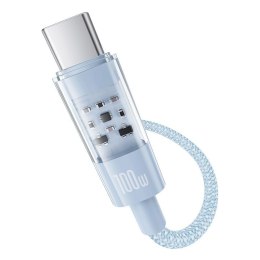 Kabel Baseus Gem USB-USB C 100W 2m (niebieski)