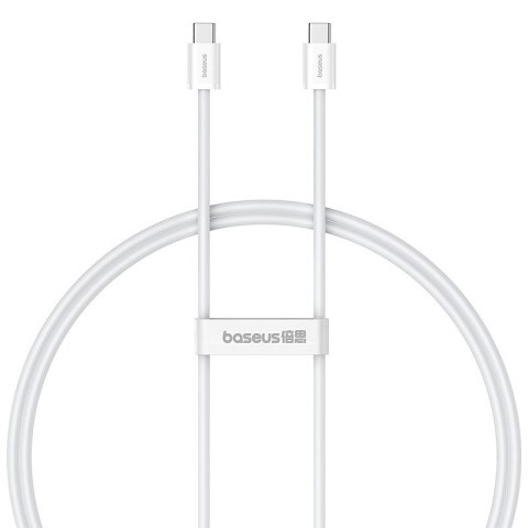 Kabel Baseus Superior Typ C-Typ C 30W 1m (biały) Kabel Baseus Superior Typ C-Typ C 30W 1m (biały)