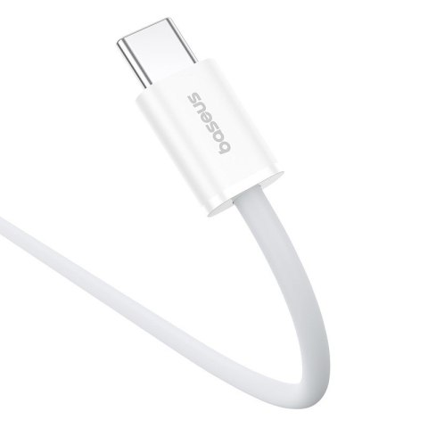 Kabel Baseus Superior Typ C-Typ C 30W 1m (biały) Kabel Baseus Superior Typ C-Typ C 30W 1m (biały)