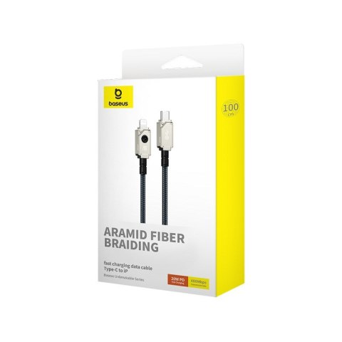 Kabel Baseus Unbreakable USB C-IP 20W 1m (biały) Kabel Baseus Unbreakable USB C-IP 20W 1m (biały)