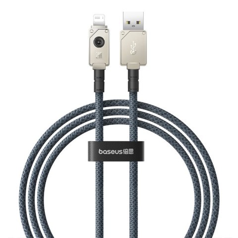 Kabel Baseus Unbreakable USB-IP 2.4A 1m (biały) Kabel Baseus Unbreakable USB-IP 2.4A 1m (biały)