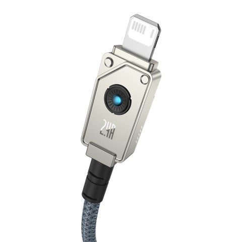 Kabel Baseus Unbreakable USB-IP 2.4A 1m (biały) Kabel Baseus Unbreakable USB-IP 2.4A 1m (biały)