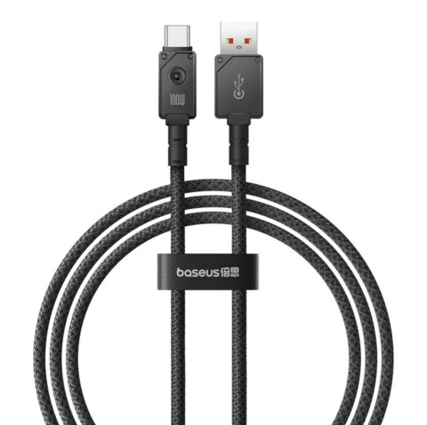 Kabel Baseus Unbreakable USB-USB C 100m 1m (czarny) Kabel Baseus Unbreakable USB-USB C 100m 1m (czarny)