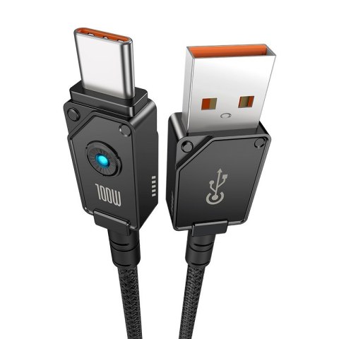 Kabel Baseus Unbreakable USB-USB C 100m 1m (czarny) Kabel Baseus Unbreakable USB-USB C 100m 1m (czarny)