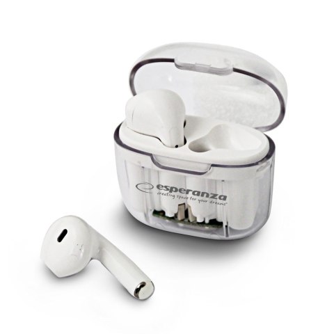 ESPERANZA SŁUCHAWKI DOUSZNE BLUETOOTH TWS ANTHE WHITERDERA EH237W ESPERANZA SŁUCHAWKI DOUSZNE BLUETOOTH TWS ANTHE WHITERDERA EH237W