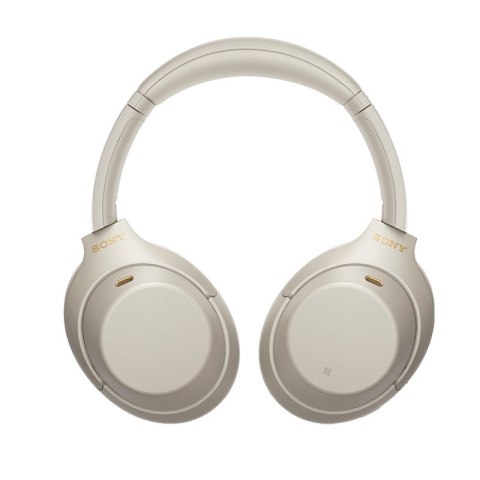 Słuchawki bezprzewodowe Sony WH-1000XM4/S srebrne Słuchawki bezprzewodowe Sony WH-1000XM4/S srebrne