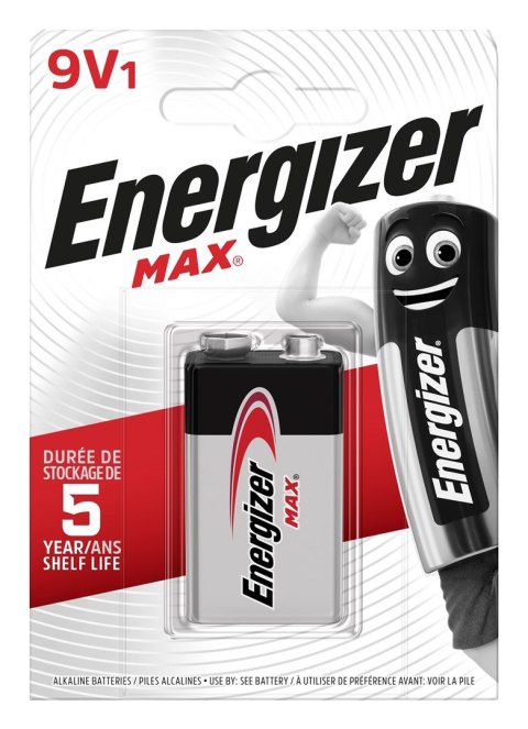 ENERGIZER BATERIA MAX 9V 6LR61. 1 szt. Opakowanie ECO ENERGIZER BATERIA MAX 9V 6LR61. 1 szt. Opakowanie ECO