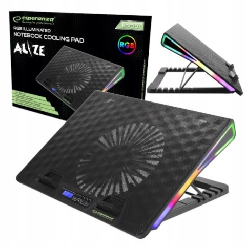 ESPERANZA PODSTAWKA CHŁODZĄCA GAMING RGB ALIZE EGC101 ESPERANZA PODSTAWKA CHŁODZĄCA GAMING RGB ALIZE EGC101