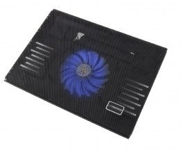Podstawka chłodząca pod notebook Esperanza EA142 (15.x cala; 1 wentylator; HUB) Podstawka chłodząca pod notebook Esperanza EA142 (15.x cala; 1 wentylator; HUB)