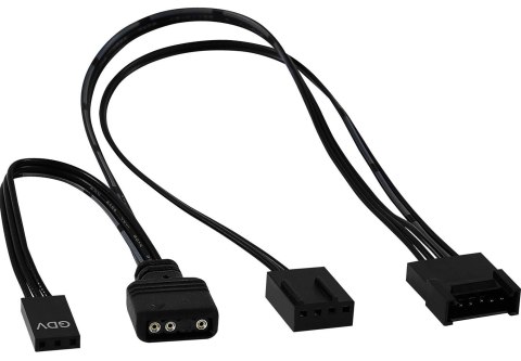 Wentylator AEROCOOL PGS SATURN 12F ARGB 6P (120mm) Wentylator AEROCOOL PGS SATURN 12F ARGB 6P (120mm)
