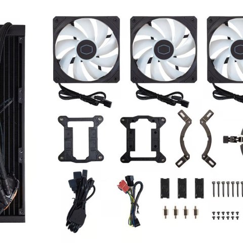 COOLER MASTER CHŁODZENIE WODNE CPU MASTERLIQUID 360L CORE ARGB MLW-D36M-A18PZ-R1 COOLER MASTER CHŁODZENIE WODNE CPU MASTERLIQUID 360L CORE ARGB MLW-D36M-A18PZ-R1