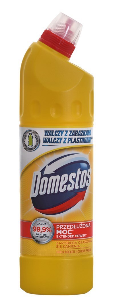 DOMESTOS Przedłużona Moc Citrus 20x750ml DOMESTOS Przedłużona Moc Citrus 20x750ml