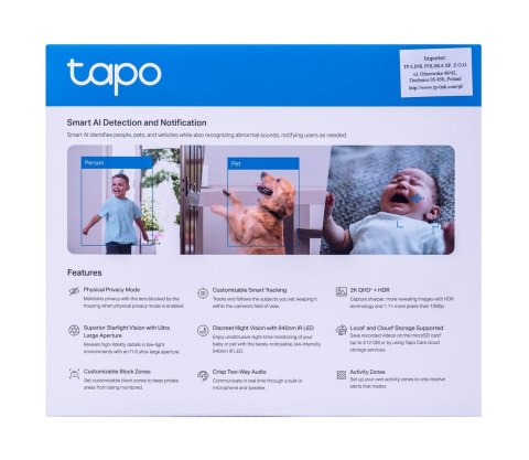 Kamera TP-LINK Tapo C225 Kamera TP-LINK Tapo C225