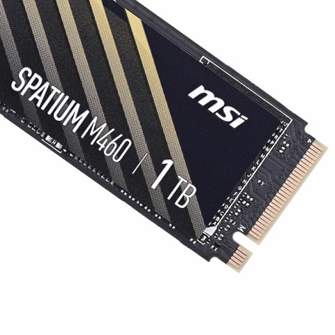 Dysk SSD MSI SPATIUM M460 1TB PCIe Gen4x4 NVMe M.2 2280 3D NAND Dysk SSD MSI SPATIUM M460 1TB PCIe Gen4x4 NVMe M.2 2280 3D NAND