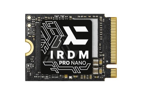 SSD GOODRAM IRDM PRO NANO 1024GB M.2. 2230 1TB 3D NAND odczyt do 7300MB/s, zapis do 6000MB/s SSD GOODRAM IRDM PRO NANO 1024GB M.2. 2230 1TB 3D NAND odczyt do 7300MB/s, zapis do 6000MB/s